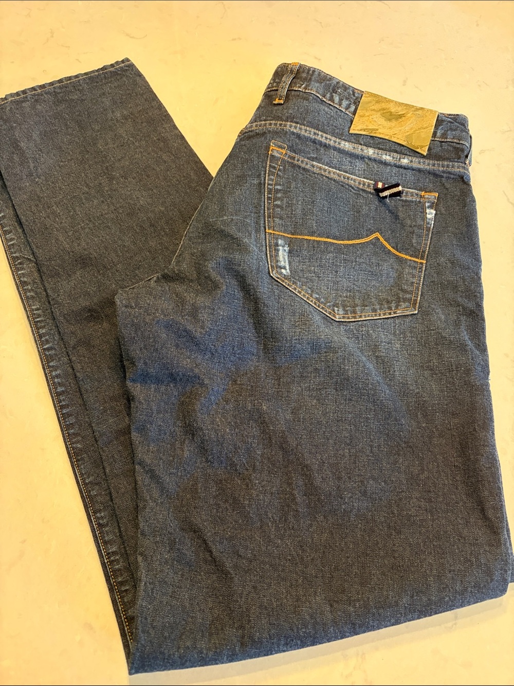 Jacob Cohen Men's Dark Blue Straight Jeans